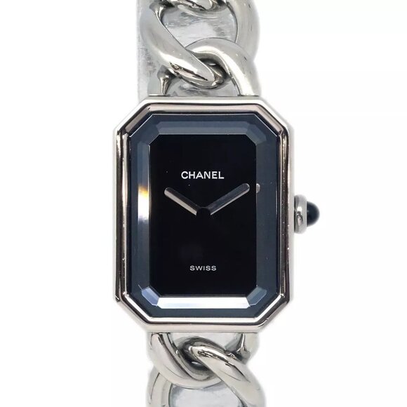 Chanel Premiere Ladies Quartz Watch #L Silver SS - Picture 1 of 7